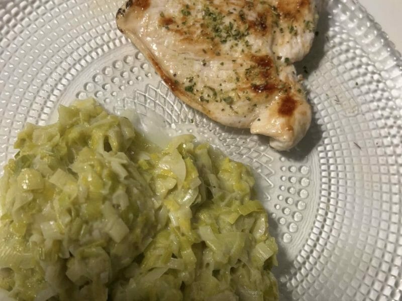 Cliquez pour zoomer ! Fondue de poireaux Thermomix par inesahmedammar