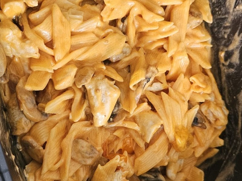 Cliquez pour zoomer ! Pennes au poulet, tomates et champignons Thermomix par jennifer_558