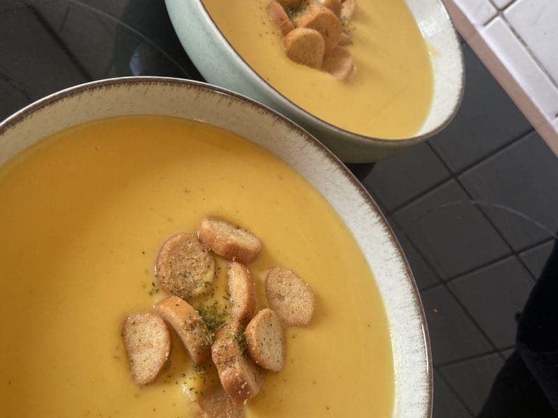 Cliquez pour zoomer ! Crème de potiron et chou-fleur Thermomix par celiabenarbia