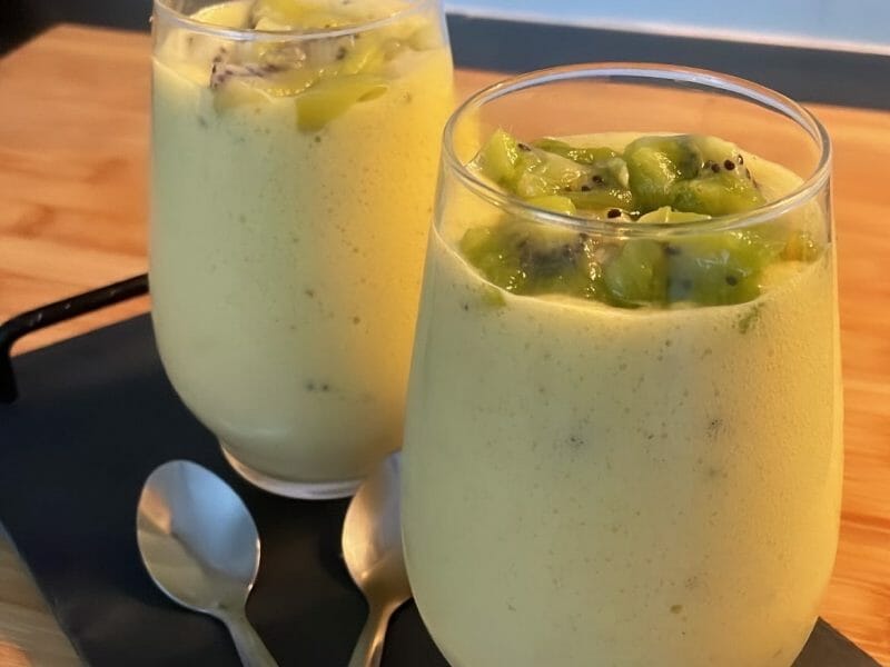 Cliquez pour zoomer ! Mousse de kiwis Thermomix par celiabenarbia