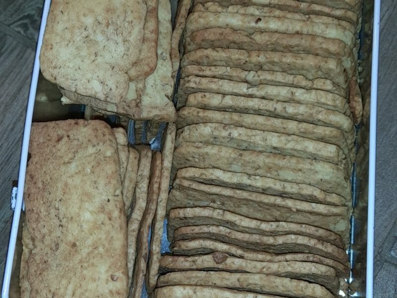 Cliquez pour zoomer ! Biscuits pain d’amandes Thermomix par sandrinol