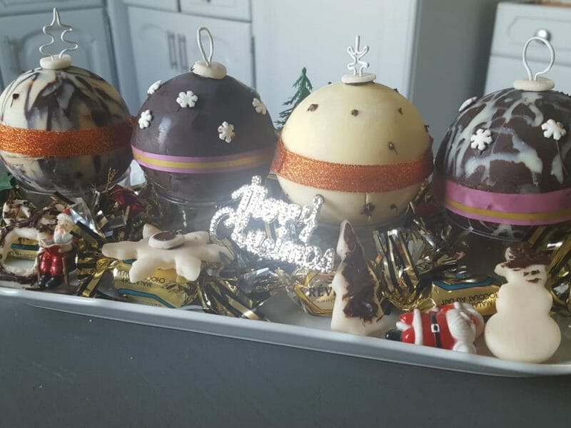 Cliquez pour zoomer ! Bûche mousse au chocolat Thermomix par daceje