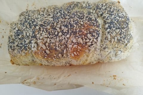 Cliquez pour zoomer ! Pain de mie aux blancs d’oeufs et aux graines de céréales Thermomix par mamananou