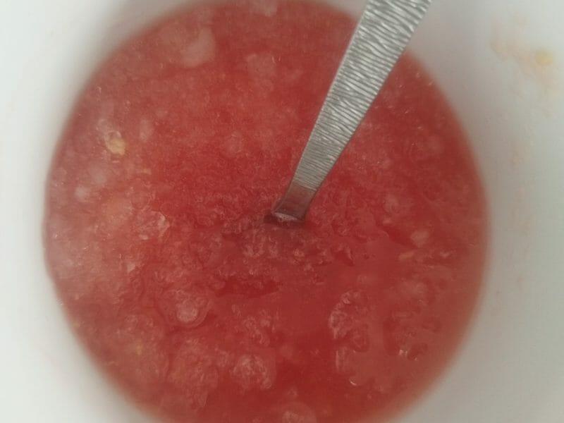 Cliquez pour zoomer ! Granité de pastèque Thermomix par mamananou