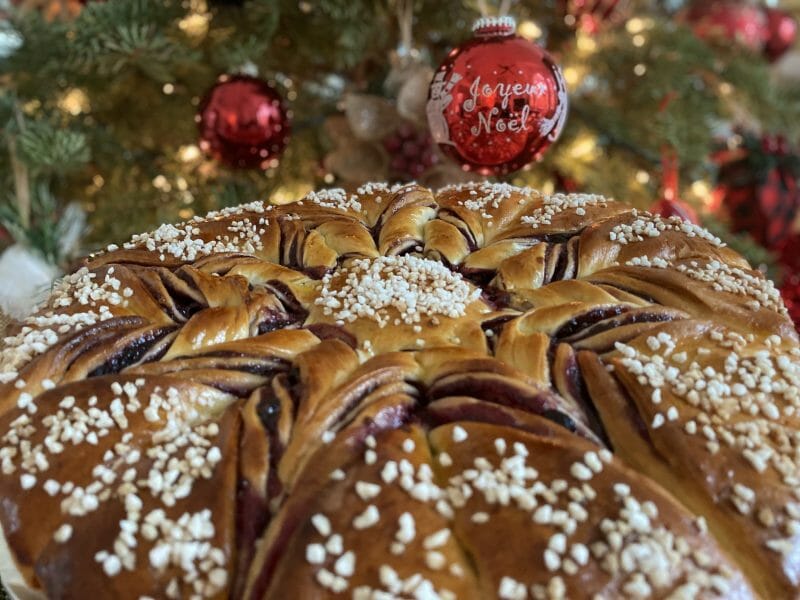 Cliquez pour zoomer ! Brioche étoilée au Nutella Thermomix par laTexane