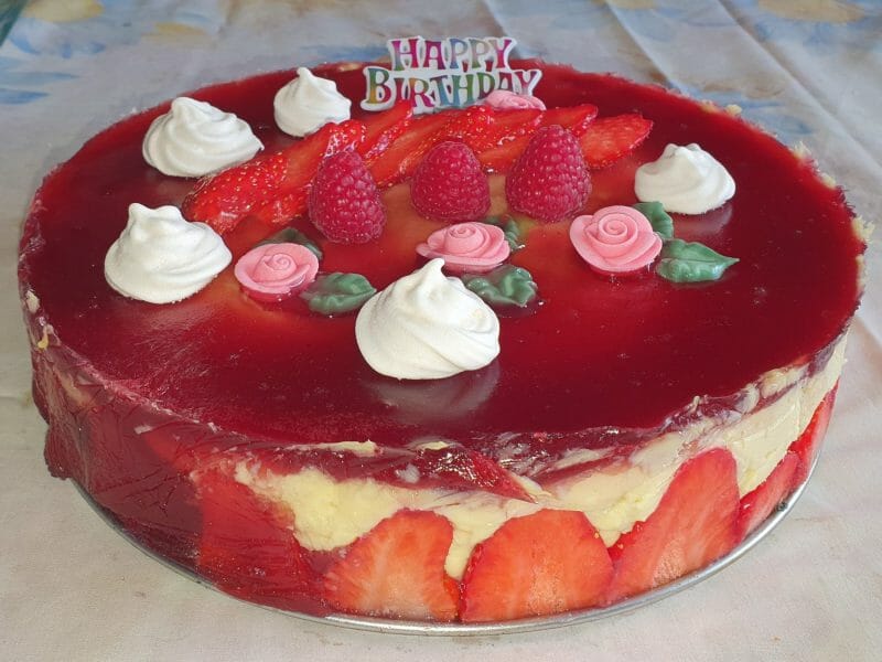 Cliquez pour zoomer ! Fraisier Thermomix par sophie_1255