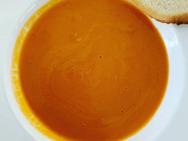 Bisque de crevettes au Thermomix Cookomix