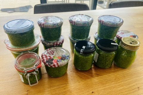 Cliquez pour zoomer ! Pesto à l’ail des ours Thermomix par valdo09