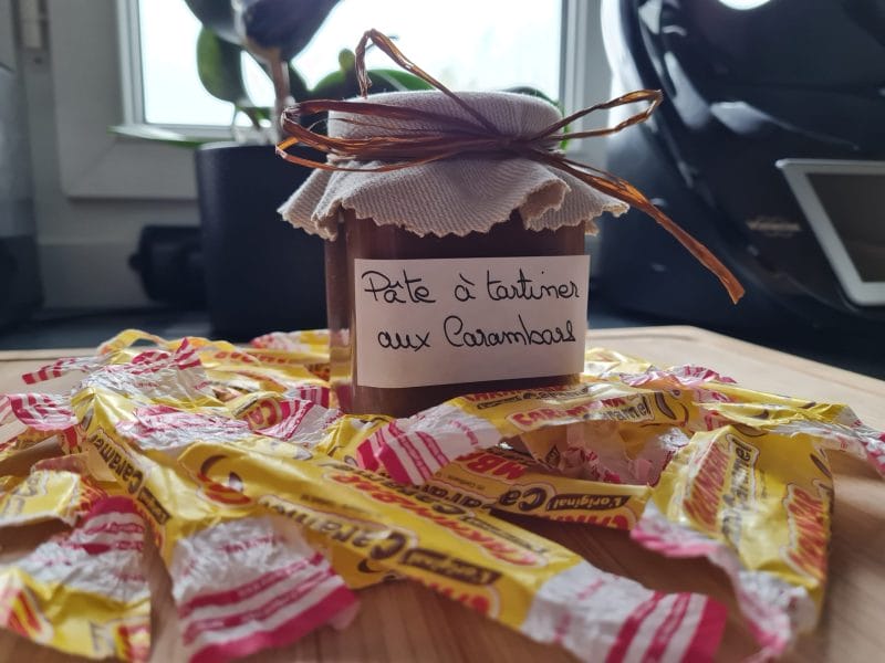 Cliquez pour zoomer ! Pâte à tartiner aux carambars Thermomix par Dine38460