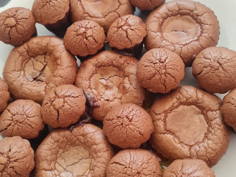 Cliquez pour zoomer ! Mini muffins au chocolat Thermomix par Dine38460