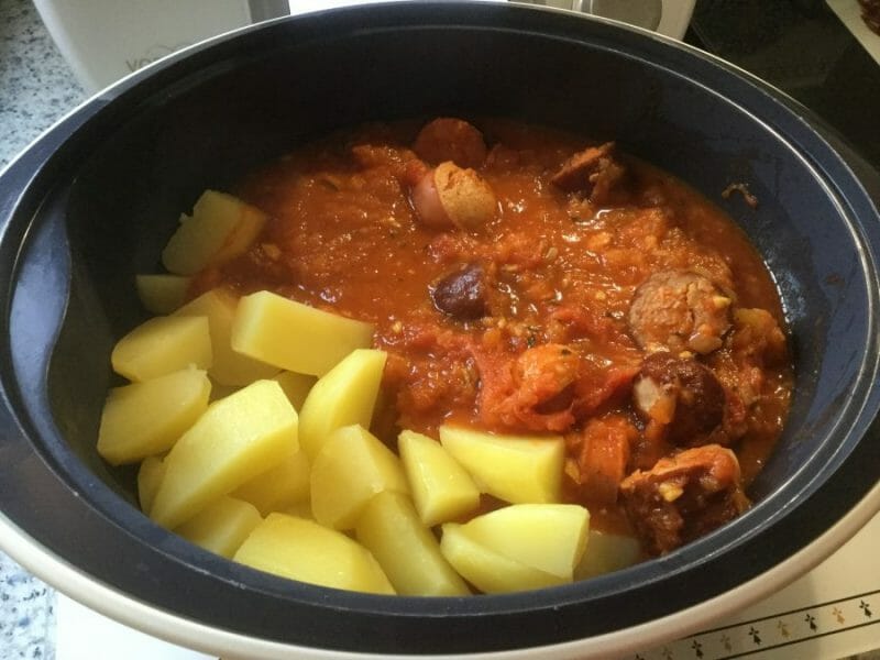 Cliquez pour zoomer ! Rougail saucisse Thermomix par Solmar