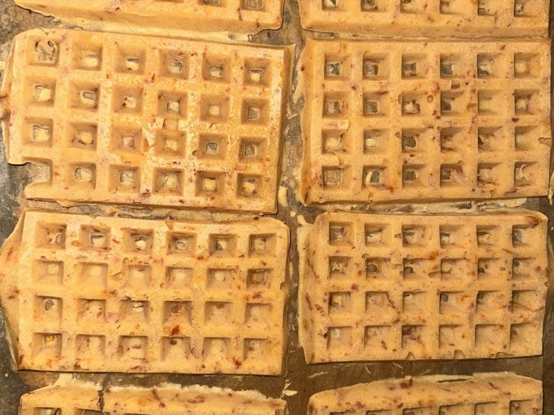 Cliquez pour zoomer ! Gaufres au chorizo Thermomix par hellodie71