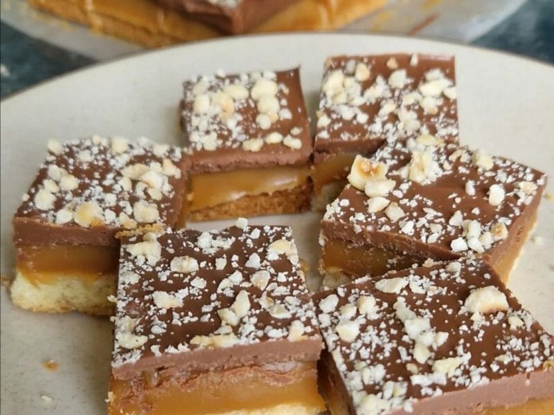 Cliquez pour zoomer ! Millionnaire shortbreads Thermomix par SabouH. insta: sabouh23