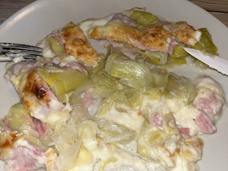 Cliquez pour zoomer ! Gratin de poireau au jambon Thermomix par Lu_divin3