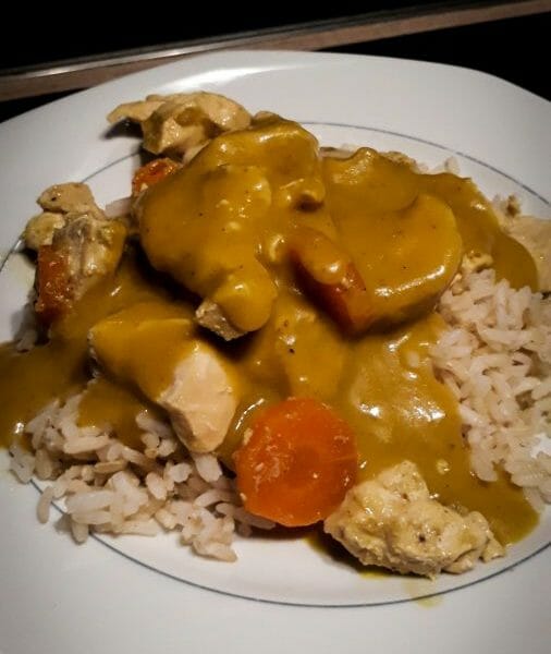 Cliquez pour zoomer ! Poulet coco aux 3 épices Thermomix par Toshy