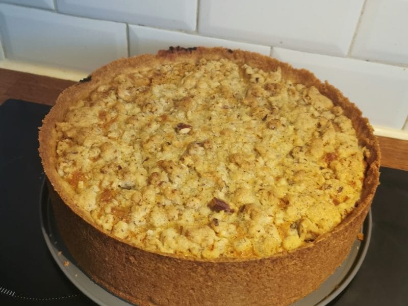 Cliquez pour zoomer ! Tarte aux pommes façon crumble Thermomix par sarr