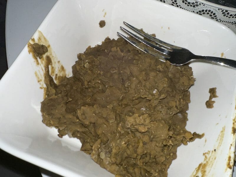 Cliquez pour zoomer ! Lentilles et ses saucisses Thermomix par pauline_1069