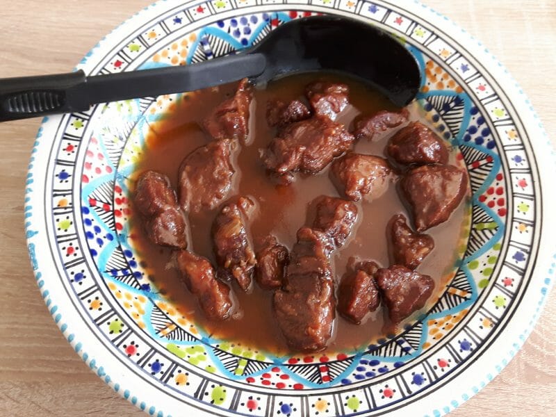 Cliquez pour zoomer ! Porc au caramel Thermomix par Chrisvldn