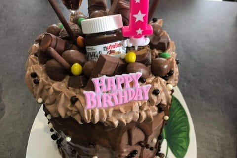 Cliquez pour zoomer ! Layer cake Kinder Bueno Thermomix par Cynthia70