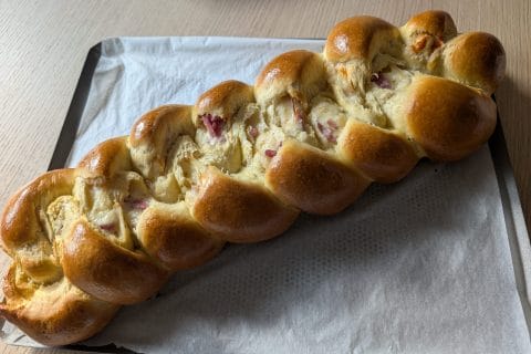 Cliquez pour zoomer ! Brioche salée jambon fromage Thermomix par chatmallow