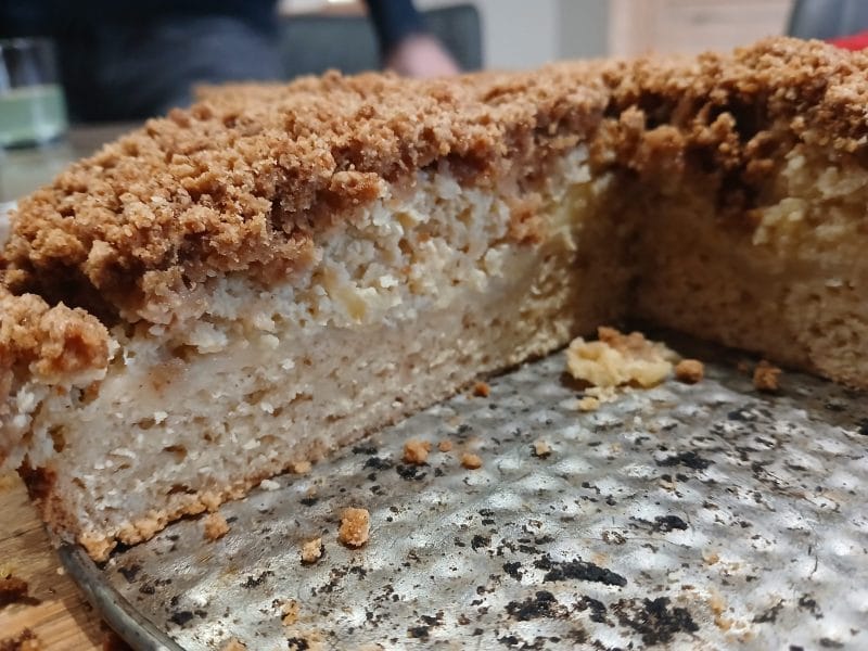 Cliquez pour zoomer ! Tarte aux pommes façon crumble Thermomix par k-rine_6