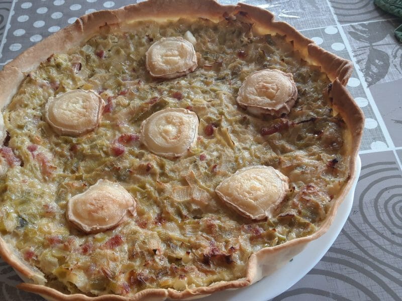 Cliquez pour zoomer ! Tarte aux poireaux Thermomix par Ghislaine47