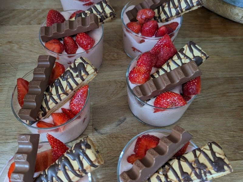 Cliquez pour zoomer ! Mousse de fraises Thermomix par lylyrose42