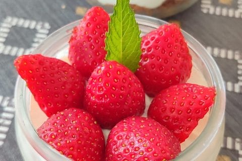 Cliquez pour zoomer ! Tarte aux fraises sans cuisson Thermomix par matmat2228