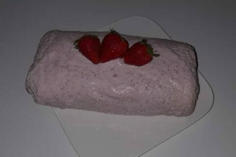 Cliquez pour zoomer ! Fraisier roulé Thermomix par Sabrina