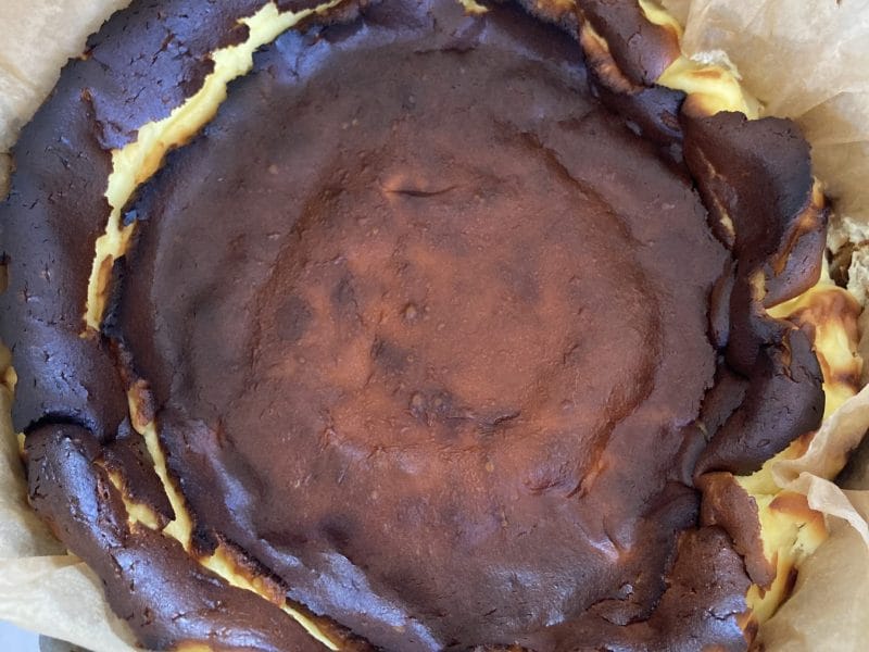 Cliquez pour zoomer ! Cheesecake basque Thermomix par AlicefromParis