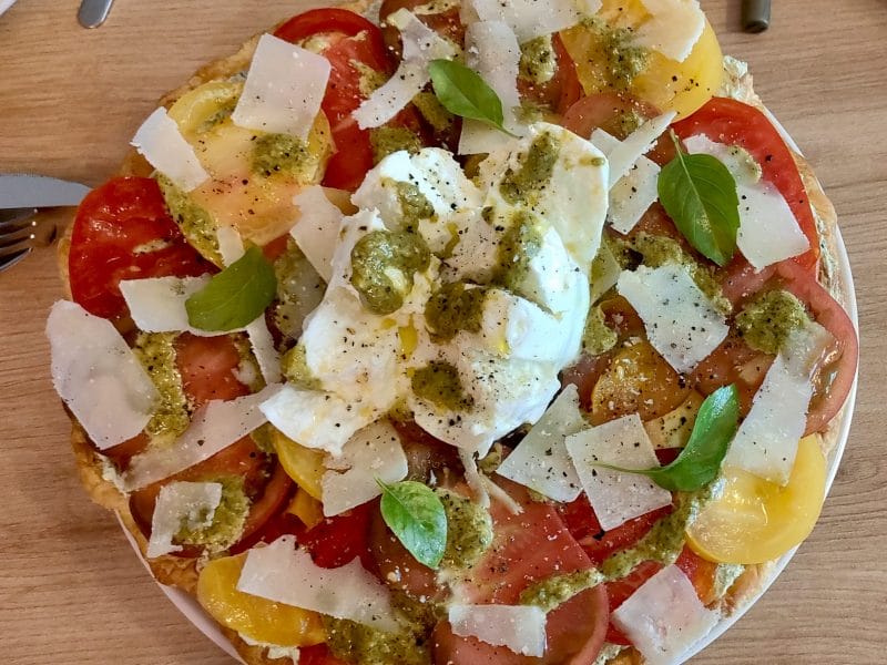 Cliquez pour zoomer ! Tarte feuilletée fromage frais et tomates Thermomix par camille3556