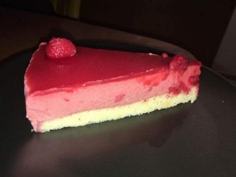 Cliquez pour zoomer ! Bavarois aux framboises Thermomix par Aurelia