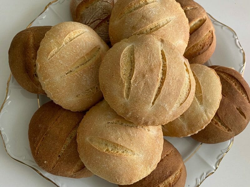 Cliquez pour zoomer ! Pains à la semoule au four Thermomix par Cricri7172