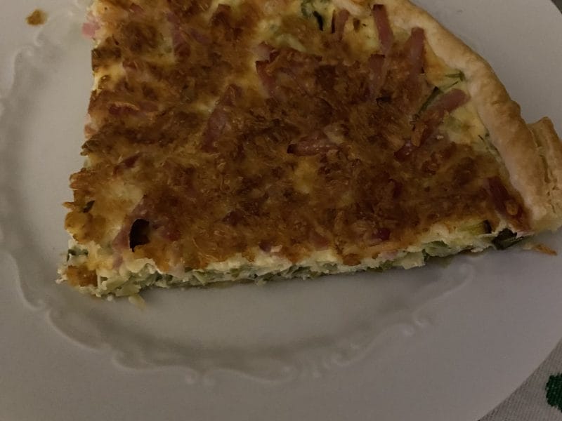 Cliquez pour zoomer ! Tarte aux poireaux et jambon Thermomix par Cricri7172