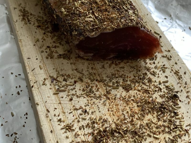 Cliquez pour zoomer ! Filet mignon séché aux herbes Thermomix par Cricri7172