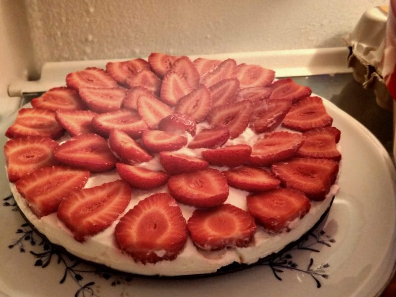Cliquez pour zoomer ! Tarte aux fraises sans cuisson Thermomix par soeurette65
