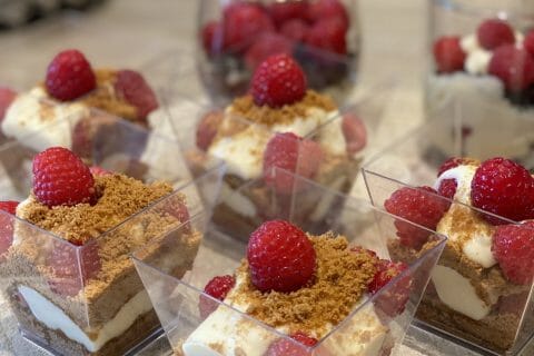 Cliquez pour zoomer ! Tiramisu aux framboises et spéculoos Thermomix par manouneee