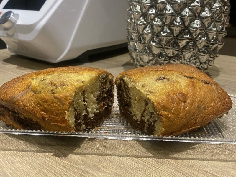 Cliquez pour zoomer ! Marbré au chocolat Thermomix par manouneee
