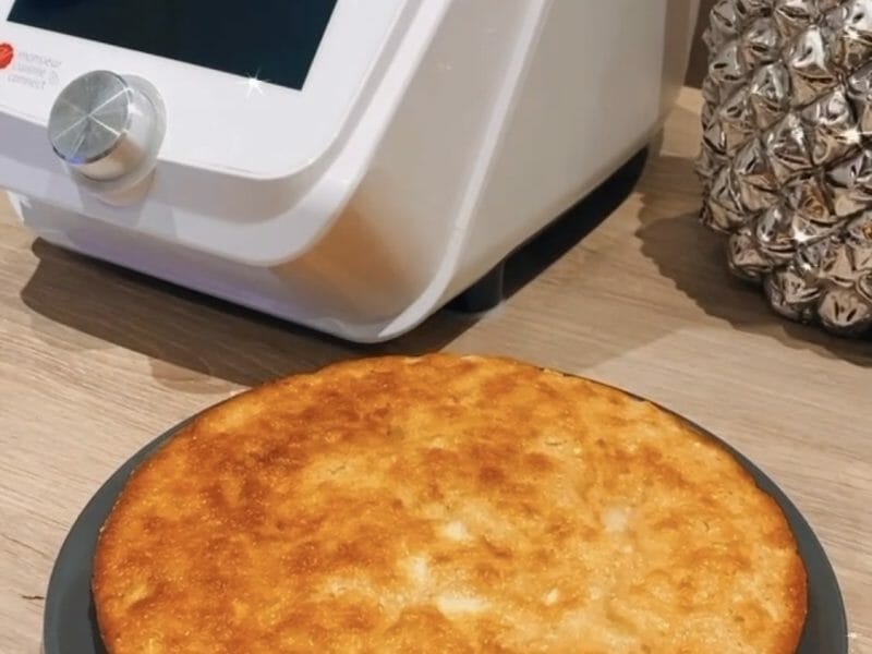 Cliquez pour zoomer ! Moelleux aux pommes Thermomix par manouneee