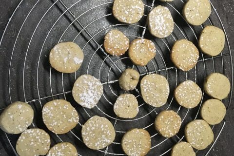 Cliquez pour zoomer ! Biscuits fondants au citron vert Thermomix par coach1479