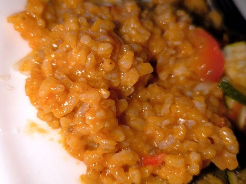 Cliquez pour zoomer ! Risotto aux tomates Thermomix par nadira83