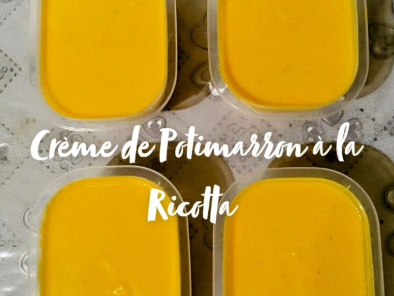Cliquez pour zoomer ! Crème de potimarron à la ricotta Thermomix par L'Alsacienne