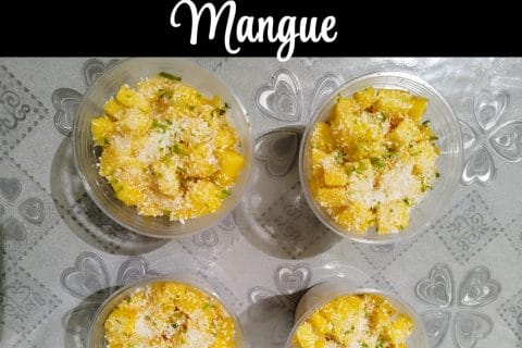 Cliquez pour zoomer ! Riz au lait de coco et mangue Thermomix par L'Alsacienne
