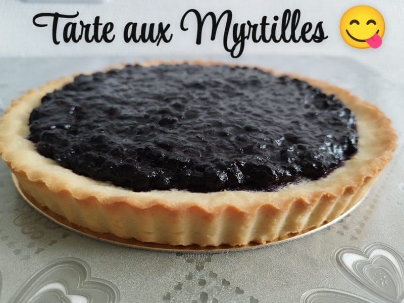 Cliquez pour zoomer ! Tarte aux myrtilles Thermomix par L'Alsacienne