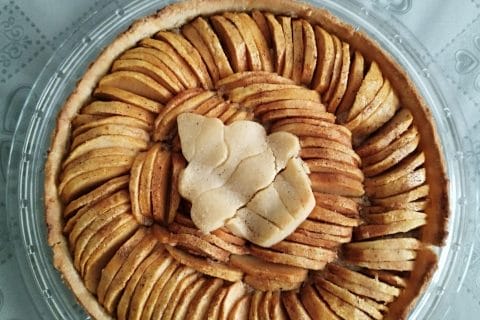 Cliquez pour zoomer ! Tarte aux pommes alsacienne Thermomix par L'Alsacienne
