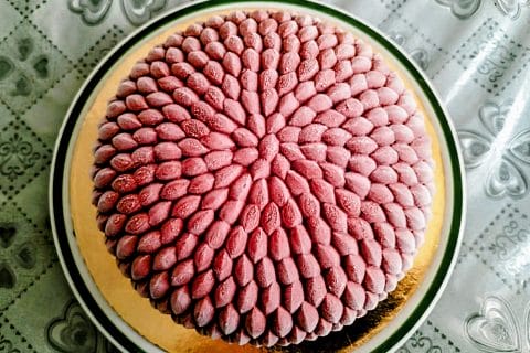 Cliquez pour zoomer ! Bavarois aux framboises Thermomix par L'Alsacienne