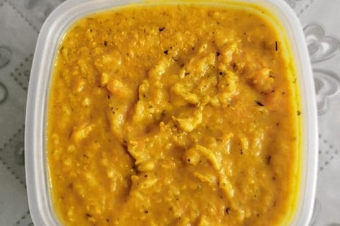 Cliquez pour zoomer ! Dhal de patate douce et de lentilles corail Thermomix par L'Alsacienne