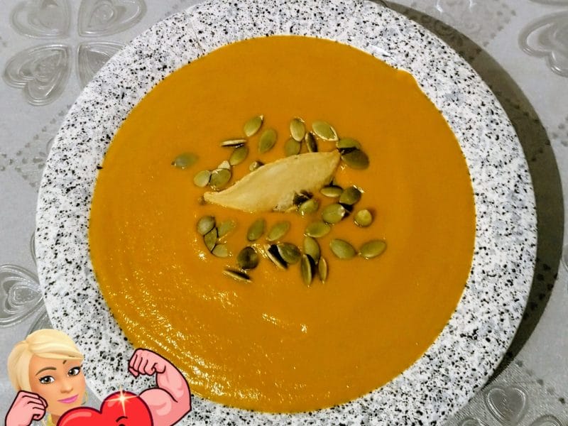 Cliquez pour zoomer ! Velouté de carottes et tomates séchées Thermomix par L'Alsacienne