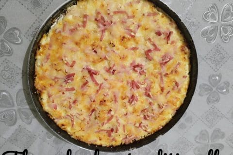 Cliquez pour zoomer ! Flammekueche traditionnelle Thermomix par L'Alsacienne