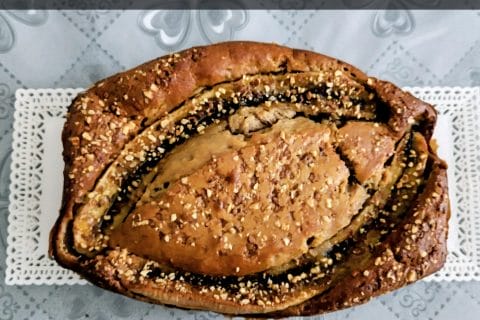 Cliquez pour zoomer ! Cake banane et pépites de chocolat Thermomix par L'Alsacienne